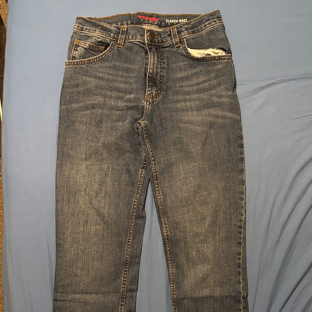Wrangler Kids Classic Blue Jeans